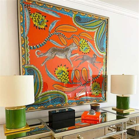 buy framed hermes scarf|hermes scarf wall art.